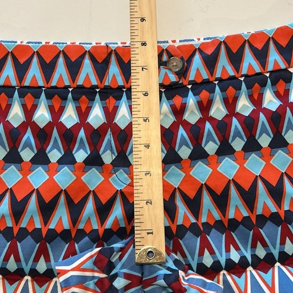 J. Crew Colorful Patterned Shorts Size 0 - Picture 3 of 8
